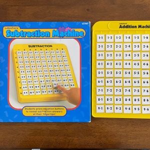 2 Lakeshore Self-Teaching Math Machines Homeschool